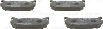 BOSCH 0 986 424 266 - Тормозные колодки, дисковые, комплект parts5.com