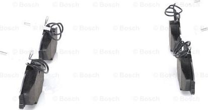 BOSCH 0 986 424 227 - Тормозные колодки, дисковые, комплект parts5.com