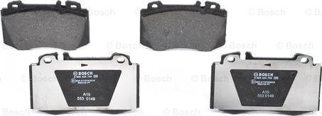 BOSCH 0 986 424 705 - Тормозные колодки, дисковые, комплект parts5.com