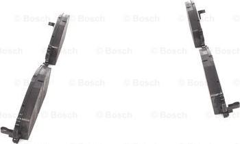 BOSCH 0 986 424 715 - Тормозные колодки, дисковые, комплект parts5.com