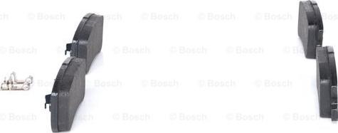 BOSCH 0 986 424 717 - Тормозные колодки, дисковые, комплект parts5.com