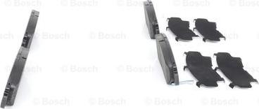 BOSCH 0 986 424 722 - Тормозные колодки, дисковые, комплект parts5.com