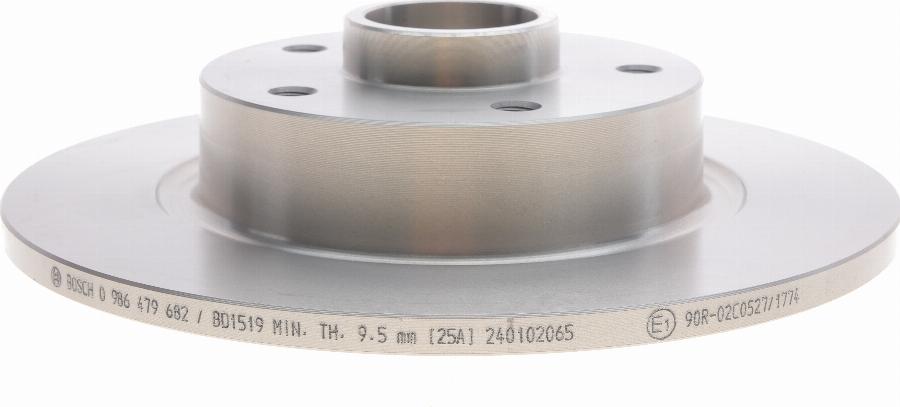 BOSCH 0 986 479 682 - Тормозной диск parts5.com