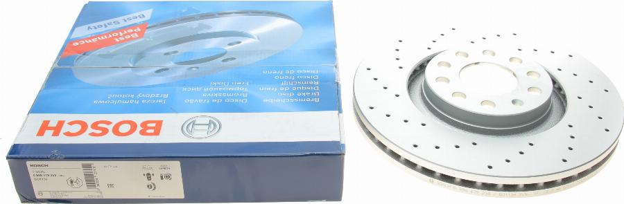 BOSCH 0 986 479 258 - Тормозной диск parts5.com