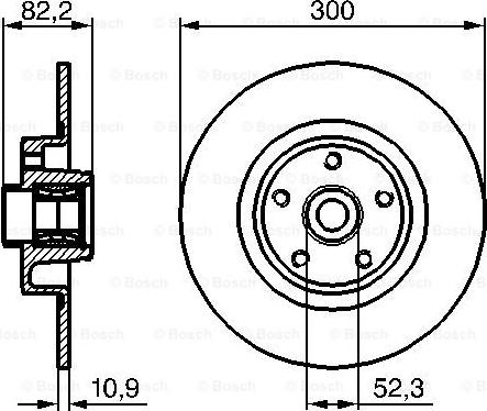 Maxgear 19-1965 - Тормозной диск parts5.com