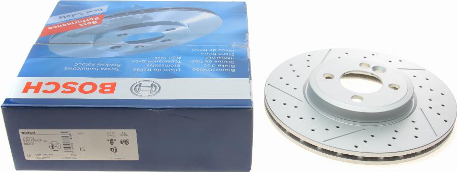 BOSCH 0 986 479 A69 - Тормозной диск parts5.com