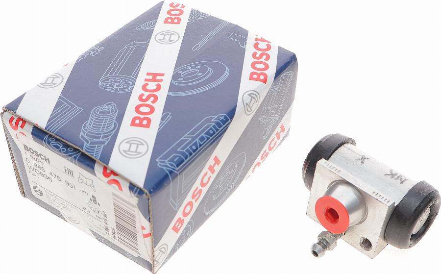 BOSCH 0 986 475 951 - Колесный тормозной цилиндр parts5.com