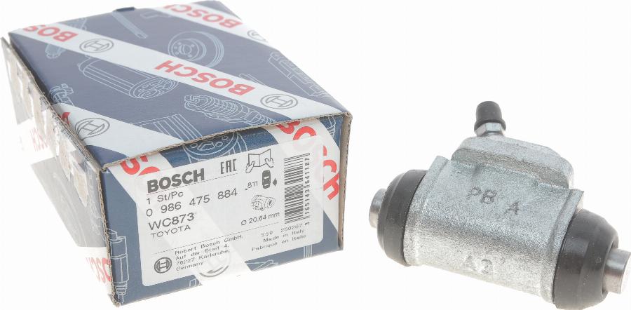 BOSCH 0 986 475 884 - Колесный тормозной цилиндр parts5.com