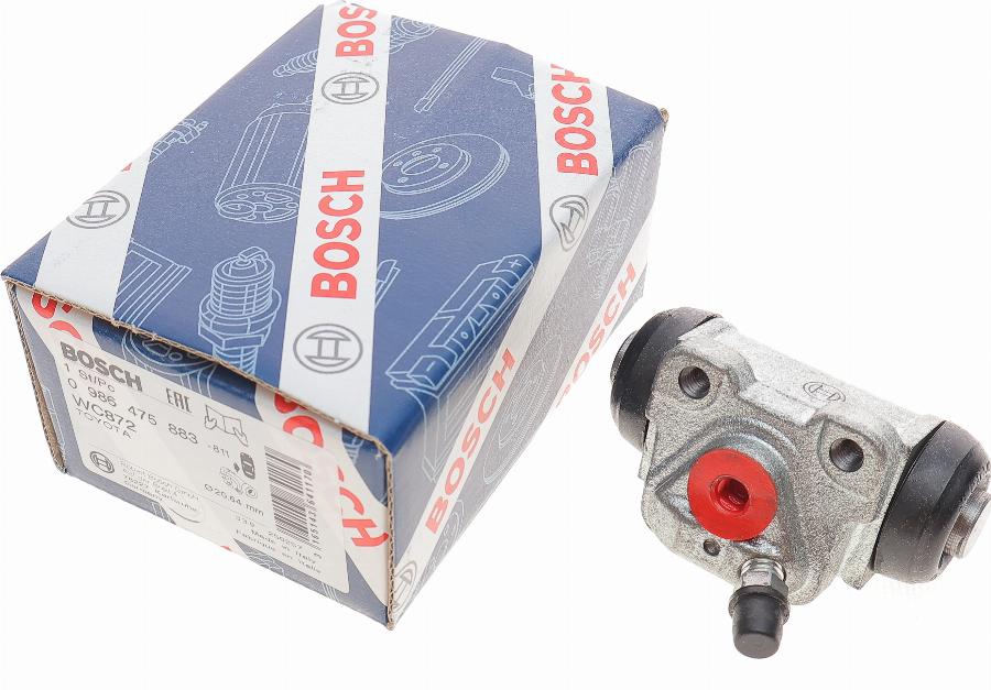 BOSCH 0 986 475 883 - Колесный тормозной цилиндр parts5.com