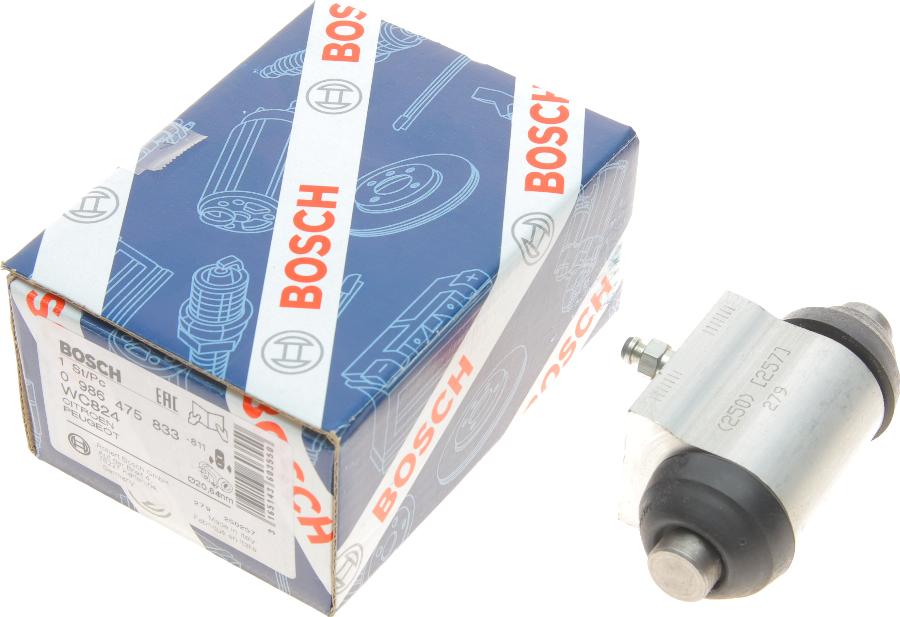 BOSCH 0 986 475 833 - Колесный тормозной цилиндр parts5.com