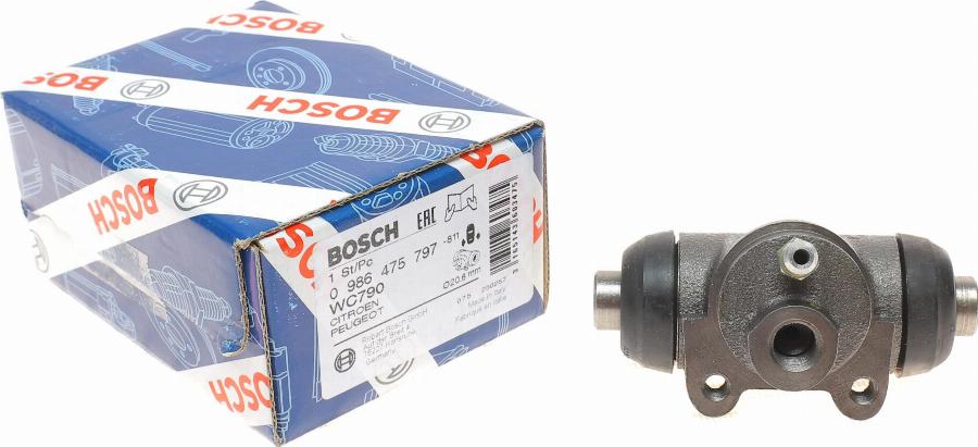 BOSCH 0 986 475 797 - Колесный тормозной цилиндр parts5.com