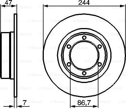 A.B.S. 15411 - Тормозной диск parts5.com