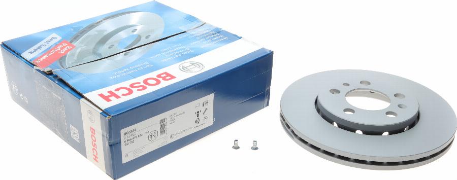 BOSCH 0 986 478 853 - Тормозной диск parts5.com