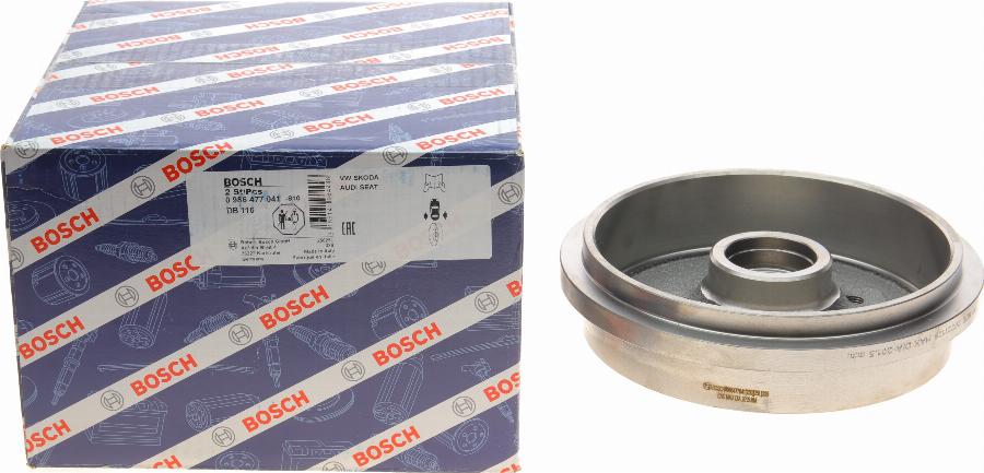 BOSCH 0 986 477 041 - Тормозной диск parts5.com