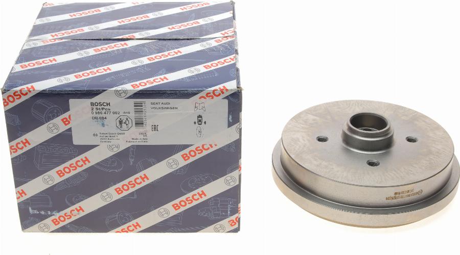 BOSCH 0 986 477 002 - Тормозной барабан parts5.com