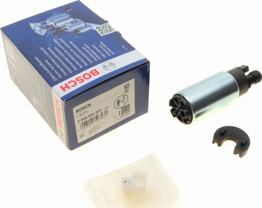 BOSCH 0 986 580 908 - Топливный насос parts5.com