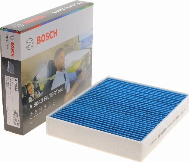 BOSCH 0986628643 - Фильтр воздуха в салоне parts5.com