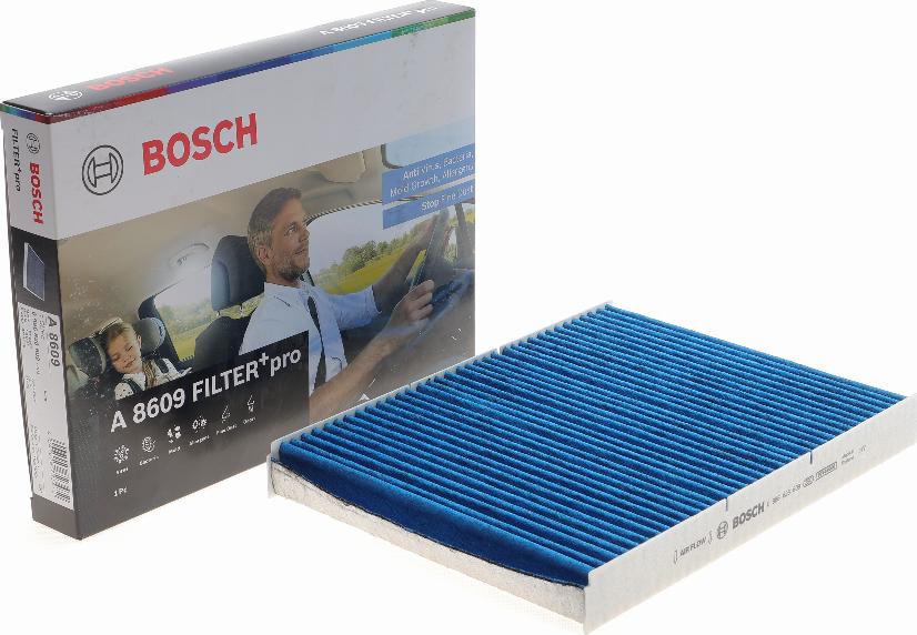 BOSCH 0986628609 - Фильтр воздуха в салоне parts5.com