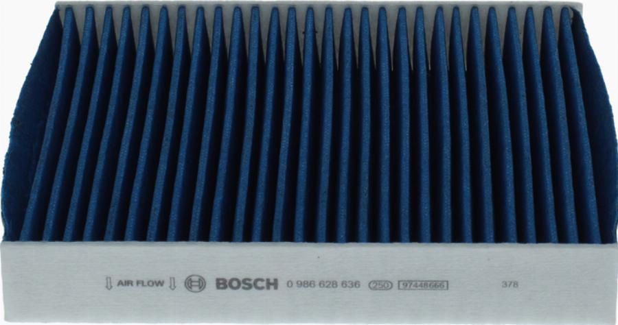 BOSCH 0 986 628 636 - Фильтр воздуха в салоне parts5.com