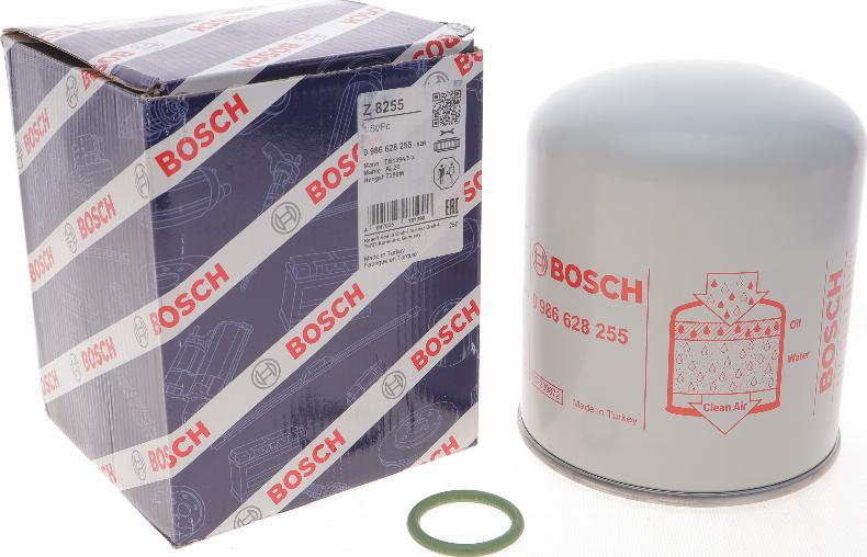 BOSCH 0 986 628 255 - Патрон осушителя воздуха, пневматическая система parts5.com