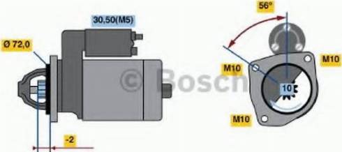 BOSCH 0 986 018 970 - Стартер parts5.com