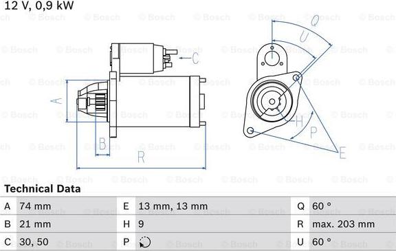 BOSCH 0 986 018 840 - Стартер parts5.com