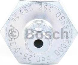 BOSCH 0 986 345 000 - Датчик, давление масла parts5.com
