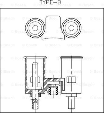 BOSCH 0 986 320 148 - Звуковой сигнал parts5.com