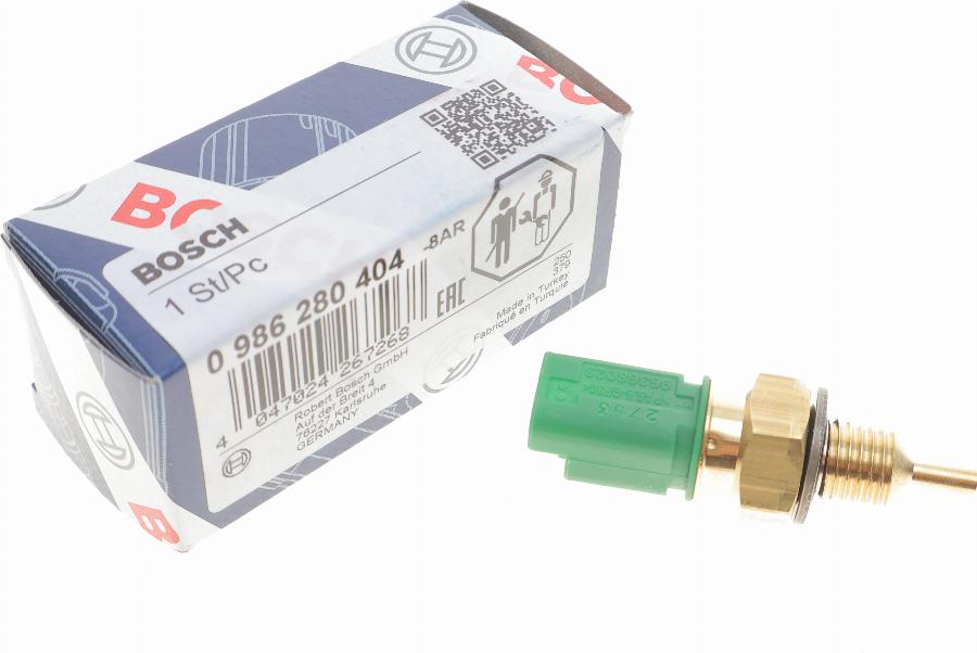 BOSCH 0 986 280 404 - Sensor, temperatura del refrigerante parts5.com