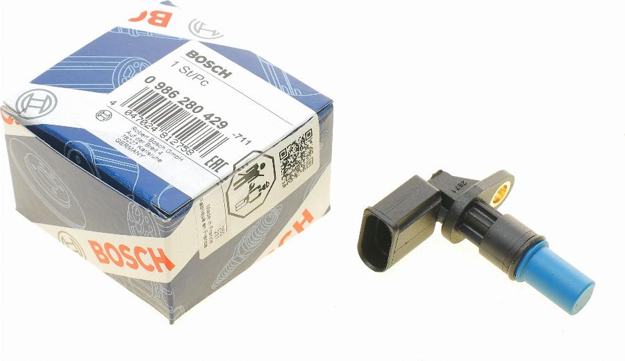 BOSCH 0 986 280 429 - Датчик, положение распределительного вала parts5.com