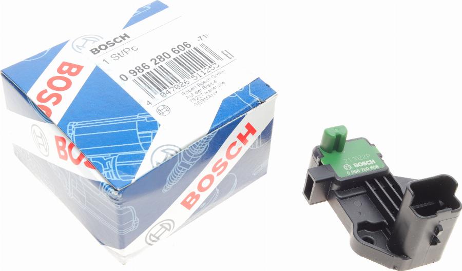 BOSCH 0 986 280 606 - Датчик импульсов, коленвал parts5.com