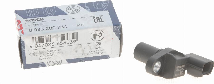 BOSCH 0 986 280 764 - Датчик, положение распределительного вала parts5.com