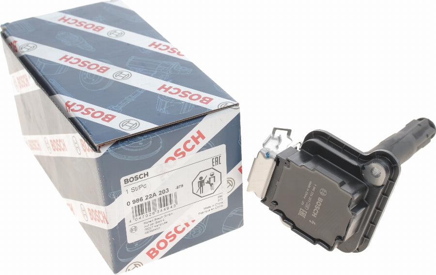 BOSCH 0 986 22A 203 - Катушка зажигания parts5.com