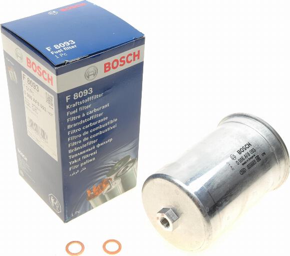 BOSCH 0 986 AF8 093 - Топливный фильтр parts5.com