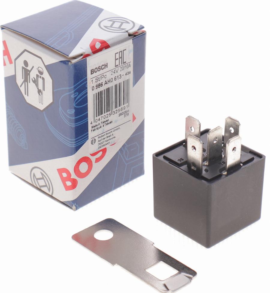 BOSCH 0 986 AH0 613 - Реле, рабочий ток parts5.com