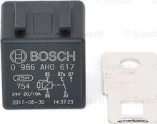 BOSCH 0 986 AH0 617 - Реле, рабочий ток parts5.com