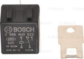 BOSCH 0 986 AH0 625 - Реле, рабочий ток parts5.com