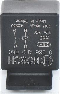 BOSCH 0 986 AH0 080 - Реле, рабочий ток parts5.com