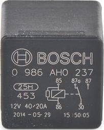 BOSCH 0 986 AH0 237 - Relé, corriente de trabajo parts5.com