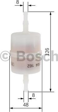 BOSCH 0 450 904 162 - Fuel filter parts5.com