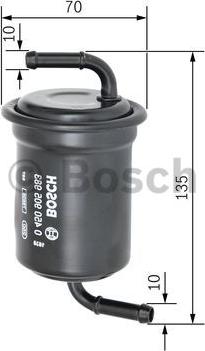 BOSCH 0 450 905 983 - Топливный фильтр parts5.com