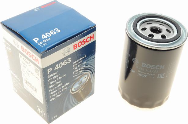 BOSCH 0 451 104 063 - Масляный фильтр parts5.com