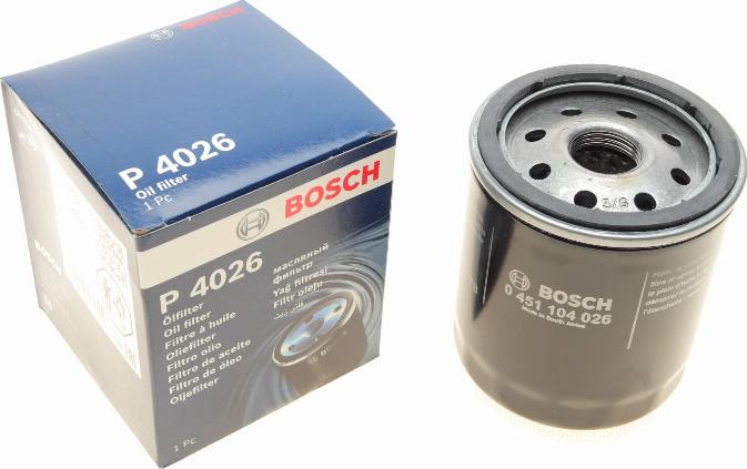 BOSCH 0 451 104 026 - Масляный фильтр parts5.com