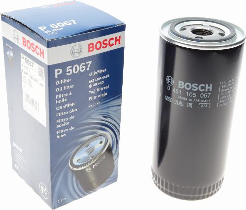 BOSCH 0 451 105 067 - Oil Filter parts5.com