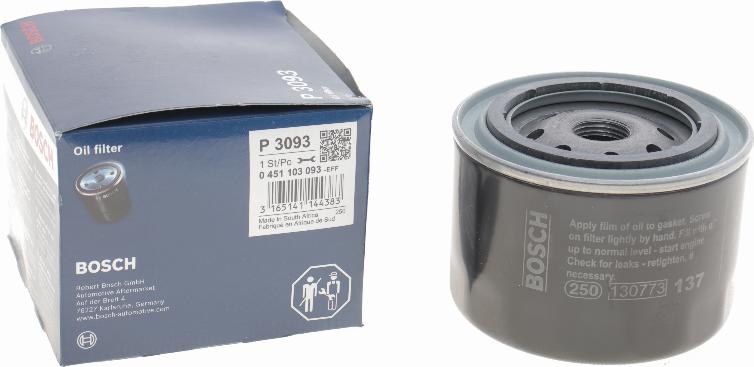 BOSCH 0 451 103 093 - Масляный фильтр parts5.com