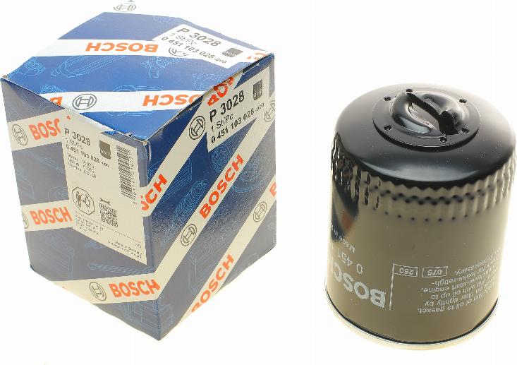 BOSCH 0 451 103 028 - Filtro de aceite parts5.com