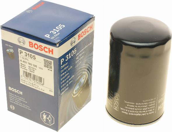 BOSCH 0 451 103 105 - Filtro de aceite parts5.com