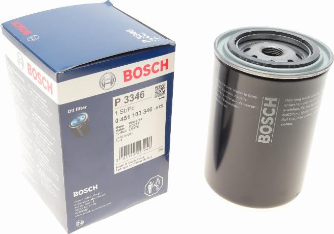 BOSCH 0 451 103 346 - Oil Filter parts5.com