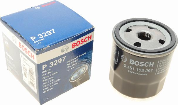 BOSCH 0 451 103 297 - Масляный фильтр parts5.com