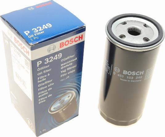 BOSCH 0 451 103 249 - Oil Filter parts5.com